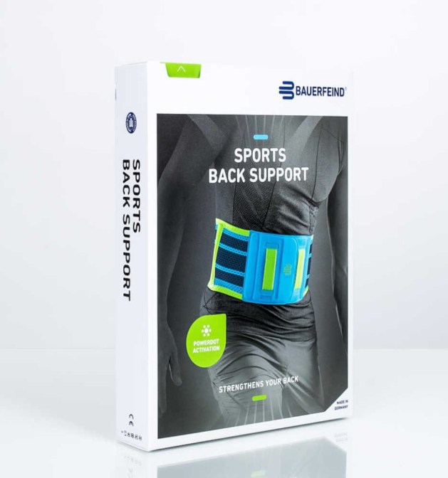 bauerfeind, rugbandage, rugondersteuning